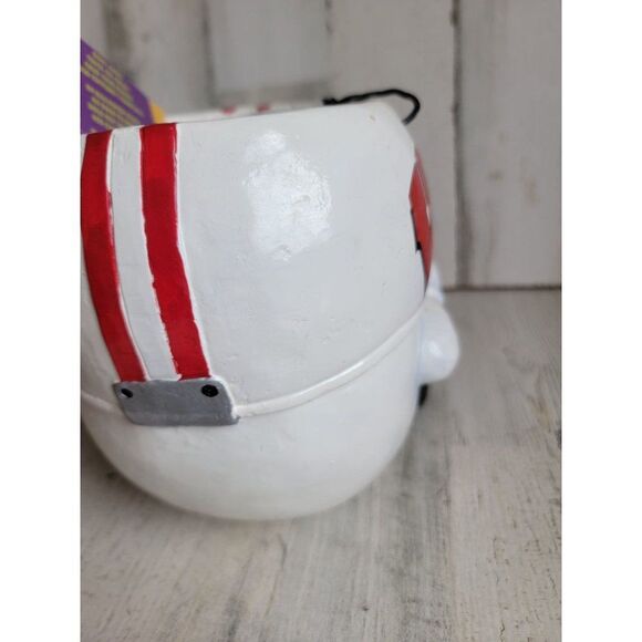 Wisconsin Badgers football trick or treat vintage basket candy Halloween ghost - Picture 9 of 11